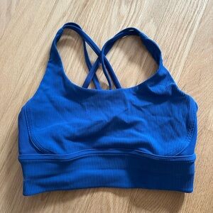 Lululemon Vibrant Blue Sports Bra
